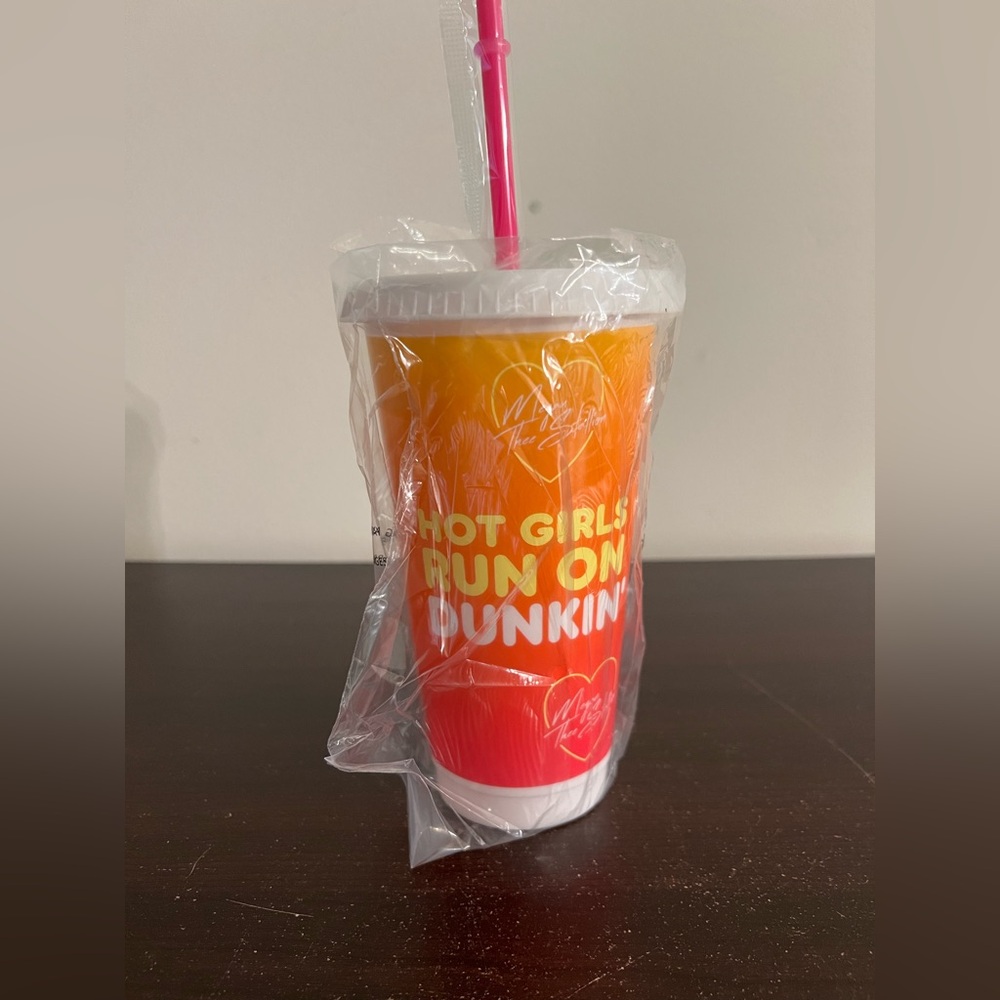 2026 Limited Edition Dunkin’ Megan thee stallion Hot Girls Run On Dunkin Cup
